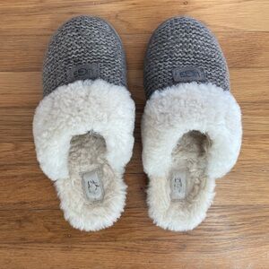UGG Cozy Knit Genuine Shearling Slipper